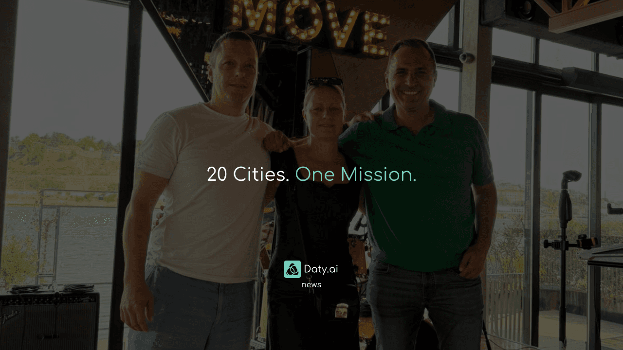 20 Cities. One Mission. Daty.ai Announces Its Next Chapter